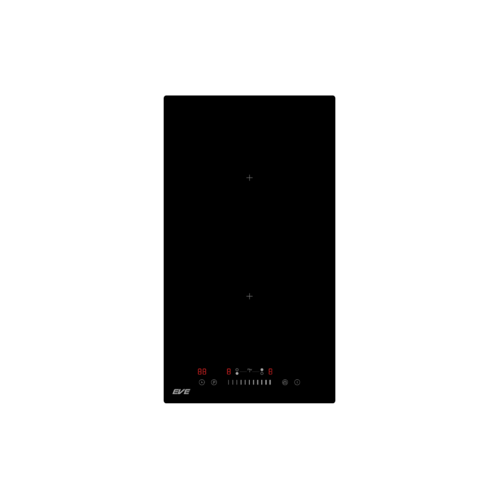 เตาฝังอินดักชั่น เตาแม่เหล็กไฟฟ้า 2 หัว EVE รุ่น HB30-1FZ361/SC ขนาด 30 ซม. สีดำ